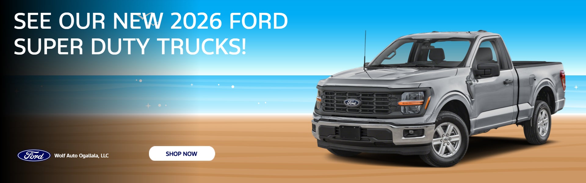 See our new 2026 Ford Super duty trucks!